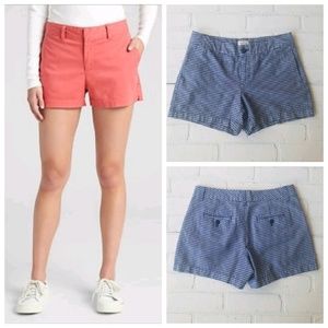 Gap Striped Khaki Shorts